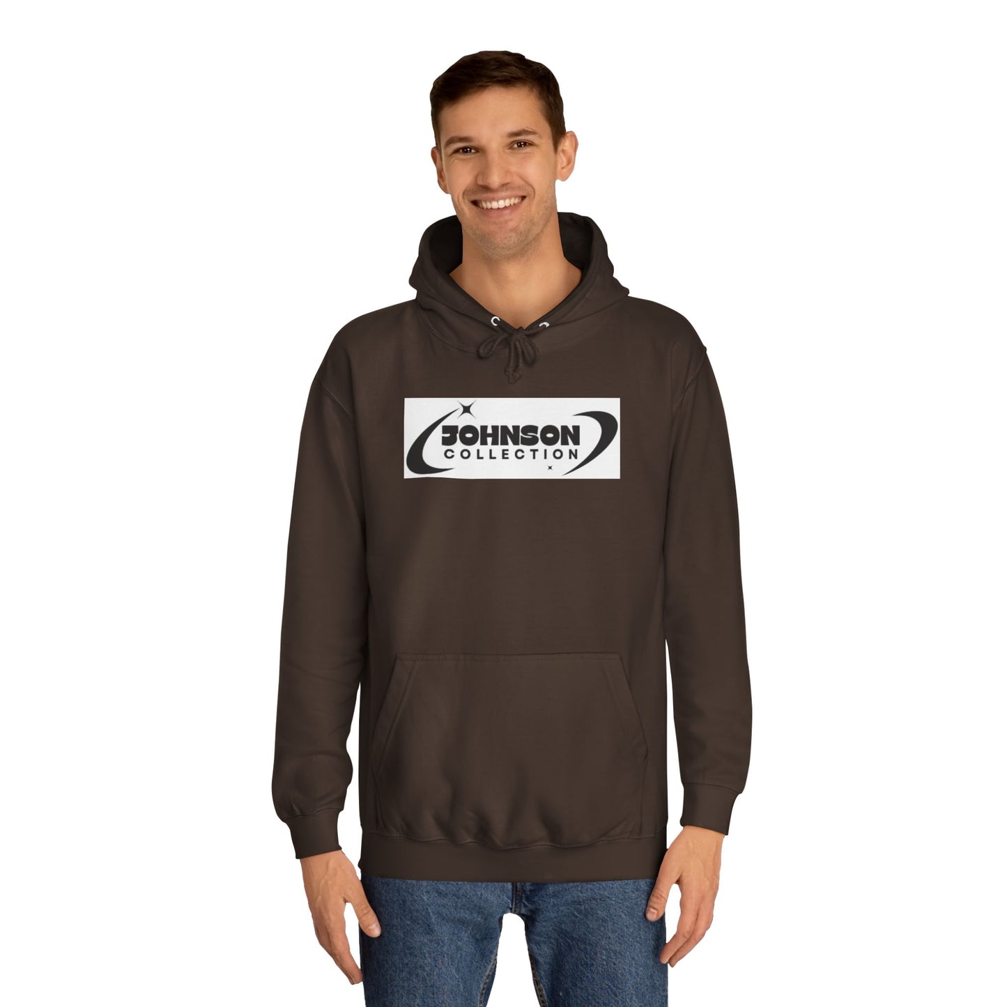 Unisex College Hoodie - Johnson Collection - Stylish and Comfortable