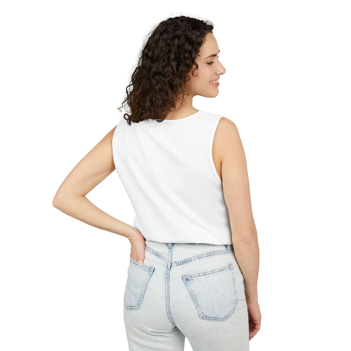 Johnson Collection Unisex Garment-Dyed Tank Top - Casual Summer Wear
