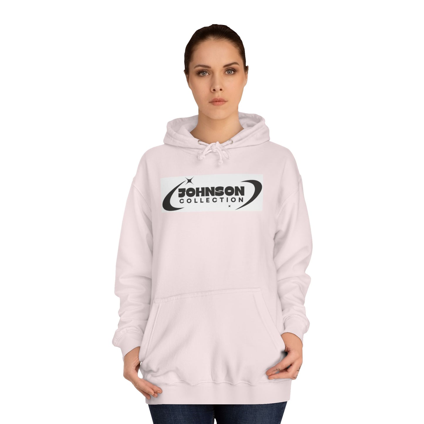 Unisex College Hoodie - Johnson Collection - Stylish and Comfortable