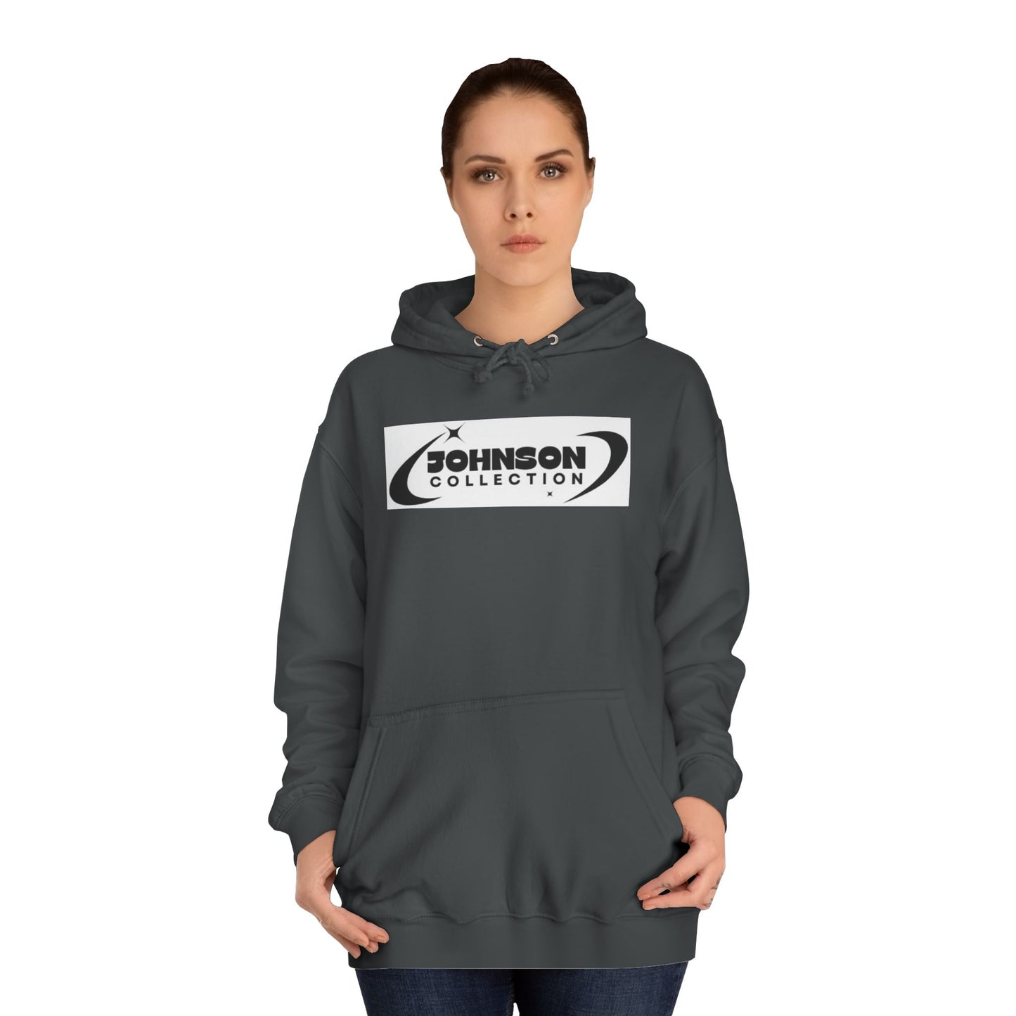 Unisex College Hoodie - Johnson Collection - Stylish and Comfortable