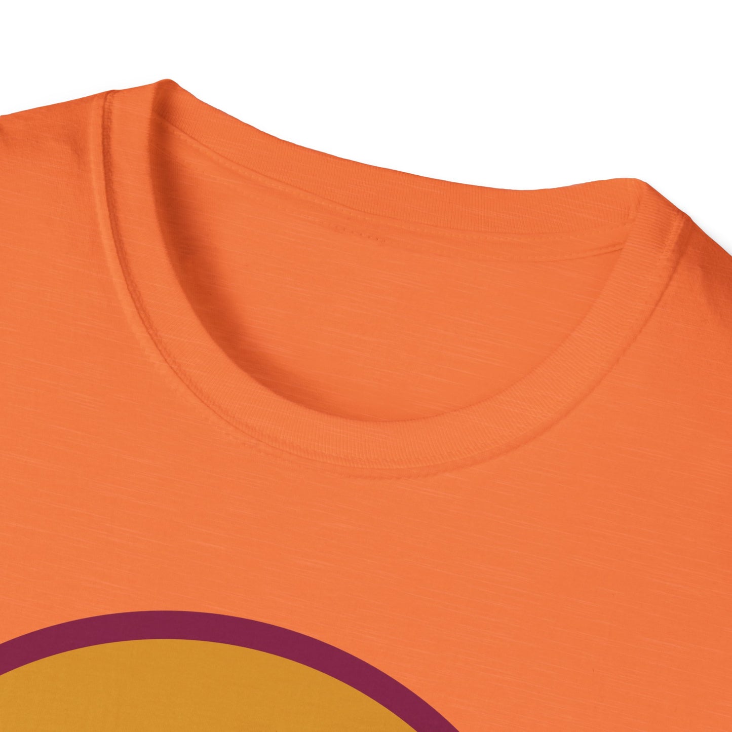 Sunset Palm Trees Unisex Softstyle T-Shirt - Perfect for Relaxation & Summer Vibes
