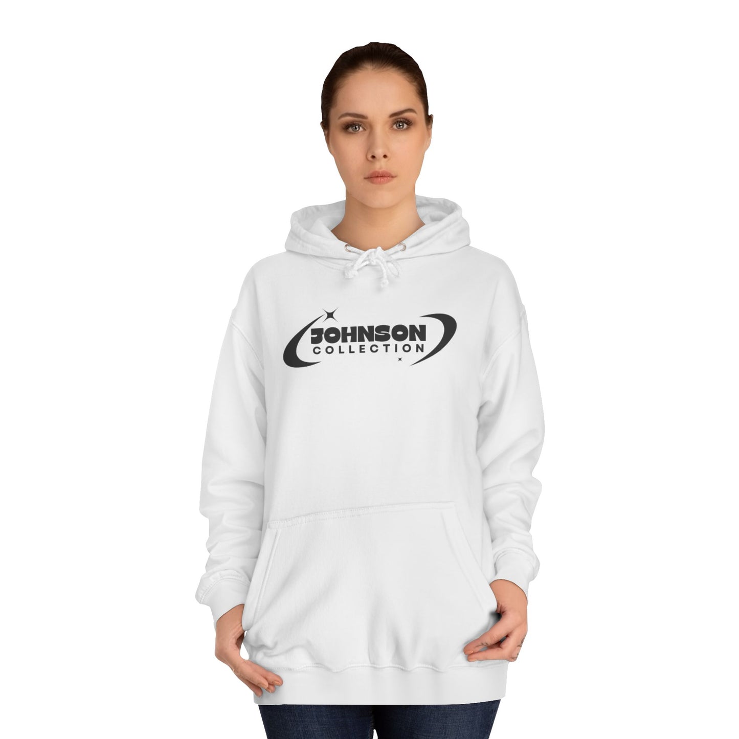 Unisex College Hoodie - Johnson Collection - Stylish and Comfortable