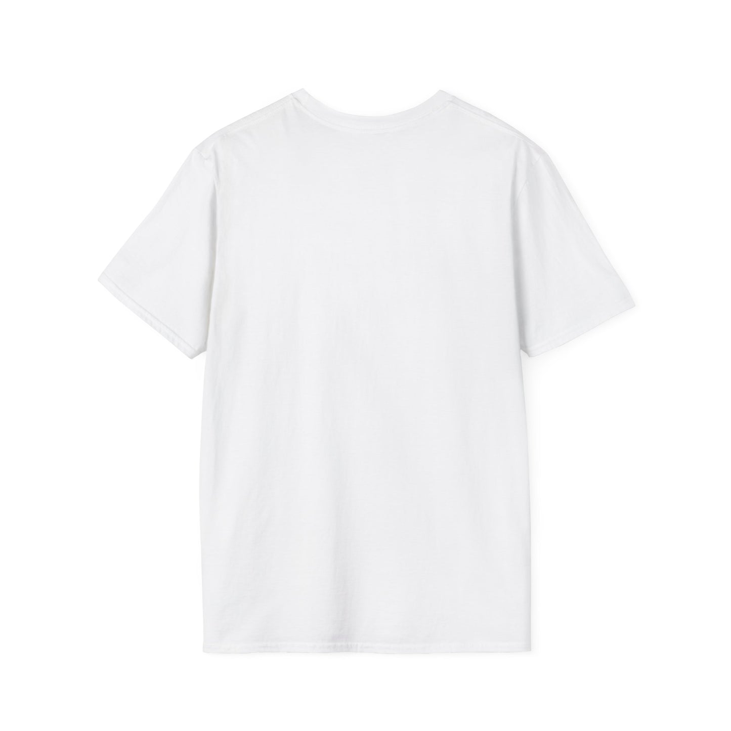 Artistic Dog Print Unisex Softstyle T-Shirt - Casual Style for Animal Lovers