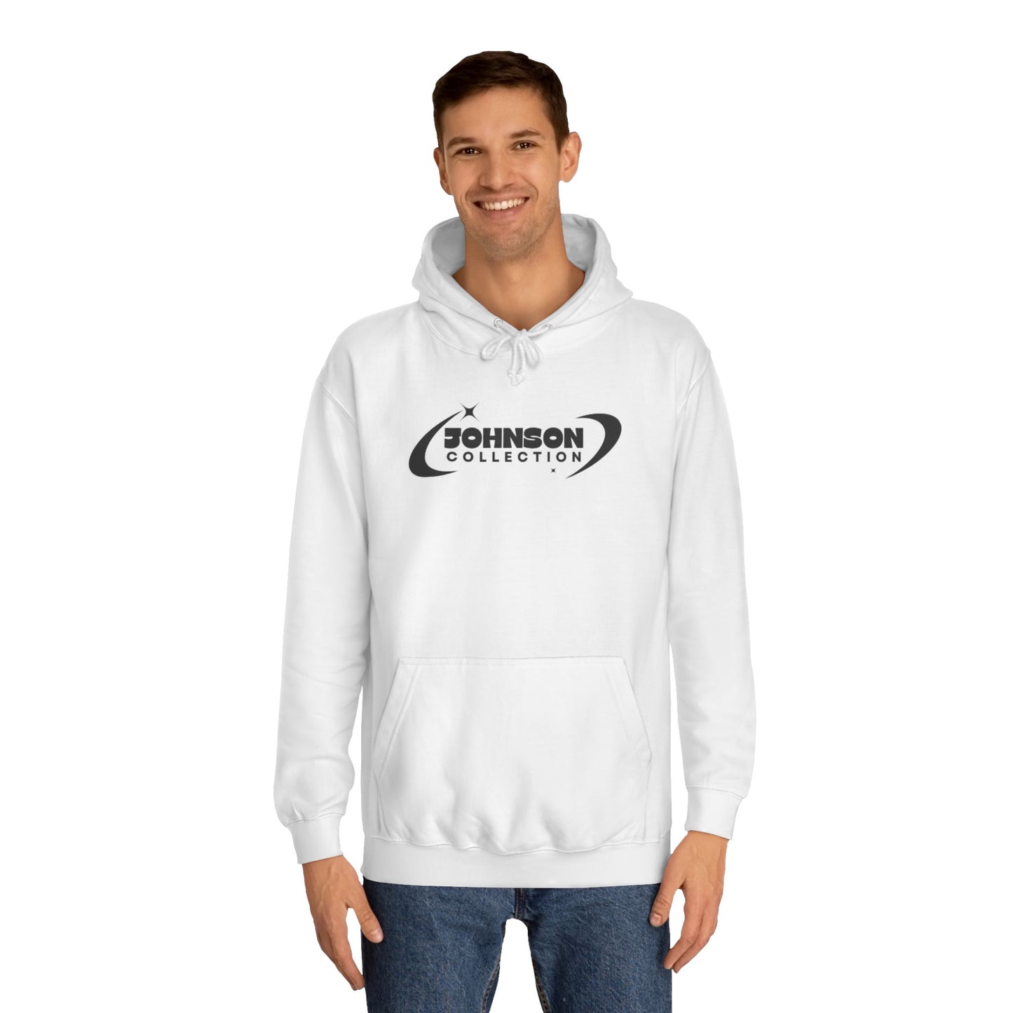 Unisex College Hoodie - Johnson Collection - Stylish and Comfortable