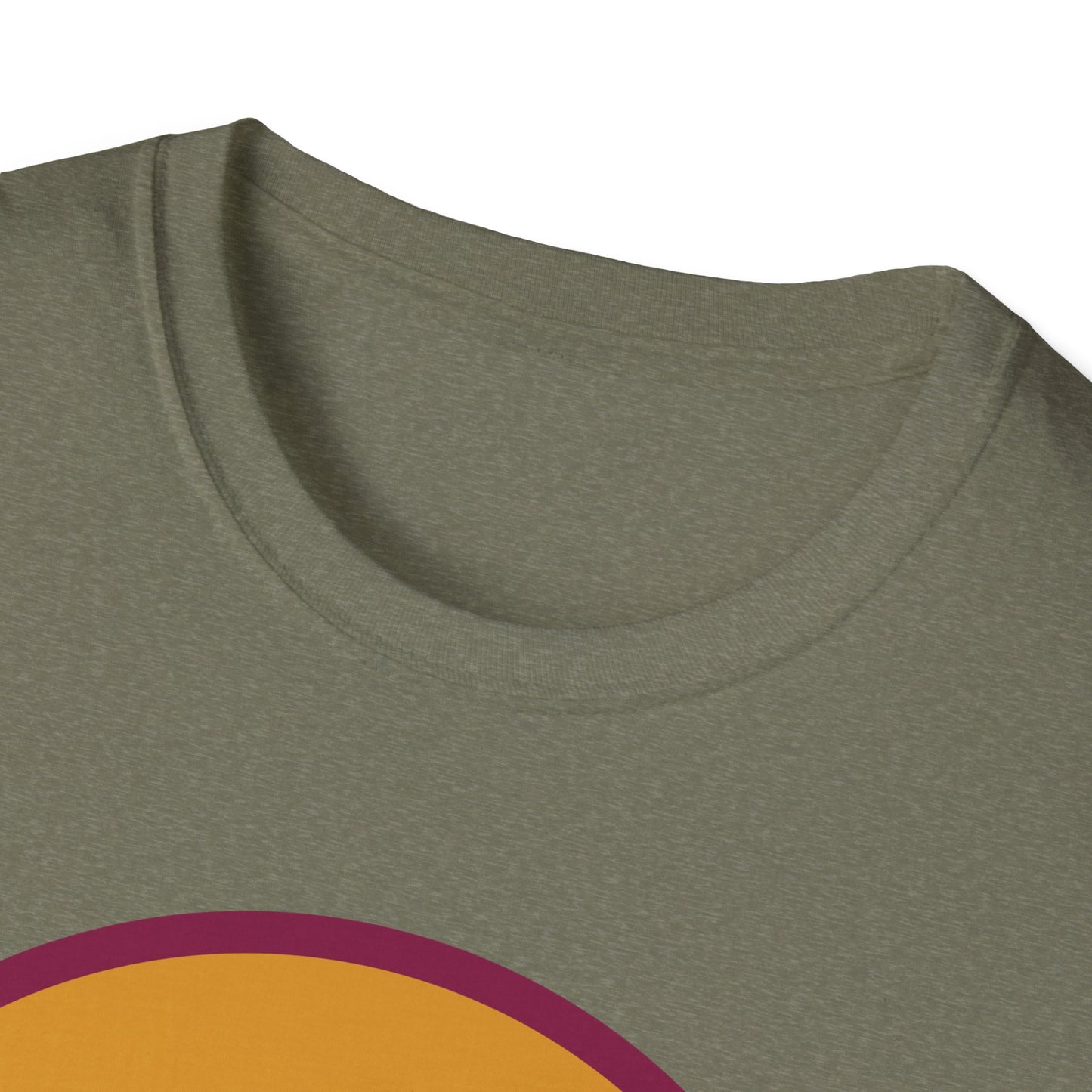 Sunset Palm Trees Unisex Softstyle T-Shirt - Perfect for Relaxation & Summer Vibes