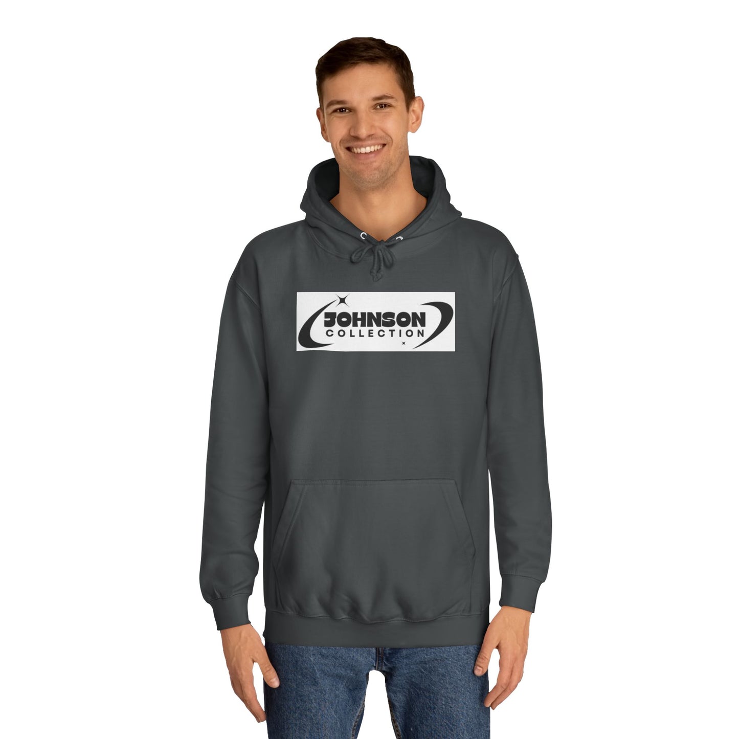 Unisex College Hoodie - Johnson Collection - Stylish and Comfortable