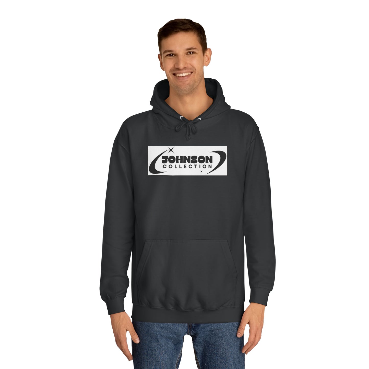 Unisex College Hoodie - Johnson Collection - Stylish and Comfortable
