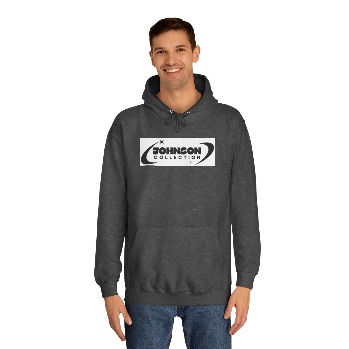 Unisex College Hoodie - Johnson Collection - Stylish and Comfortable
