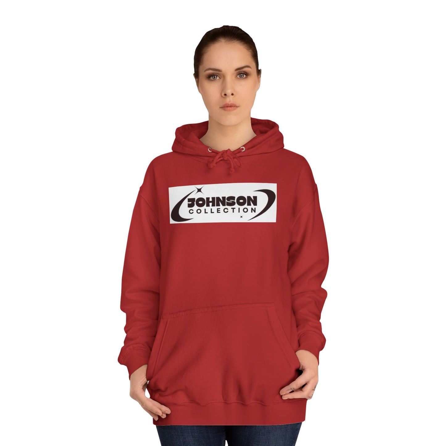 Unisex College Hoodie - Johnson Collection - Stylish and Comfortable