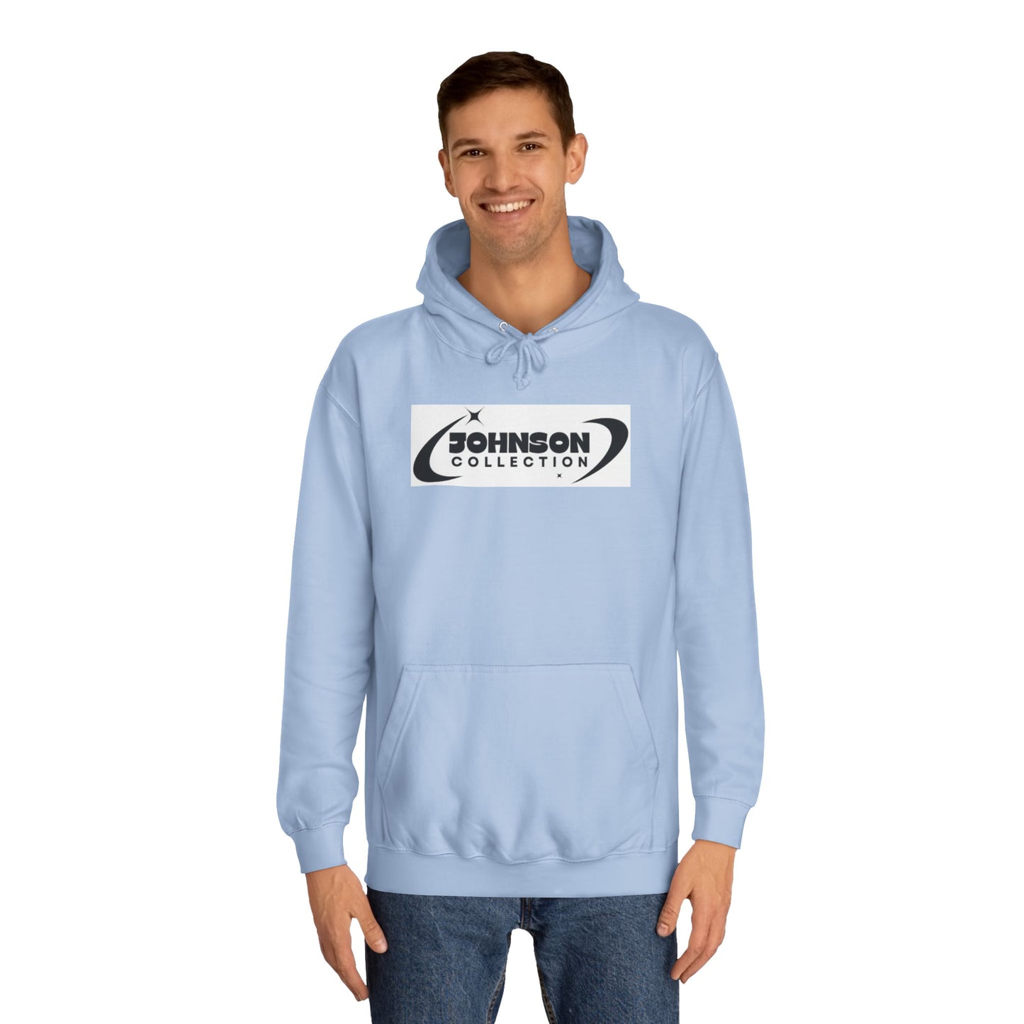 Unisex College Hoodie - Johnson Collection - Stylish and Comfortable
