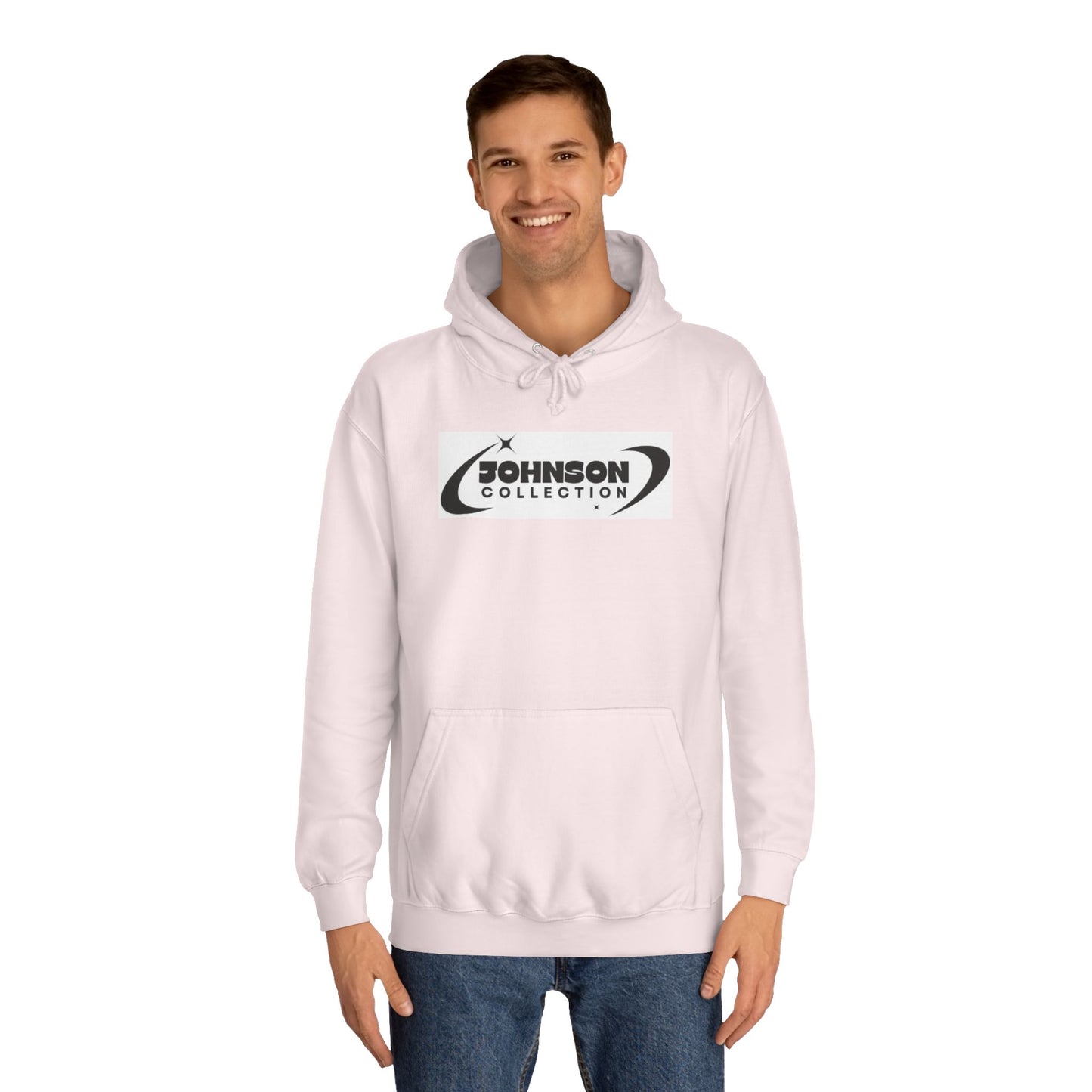 Unisex College Hoodie - Johnson Collection - Stylish and Comfortable