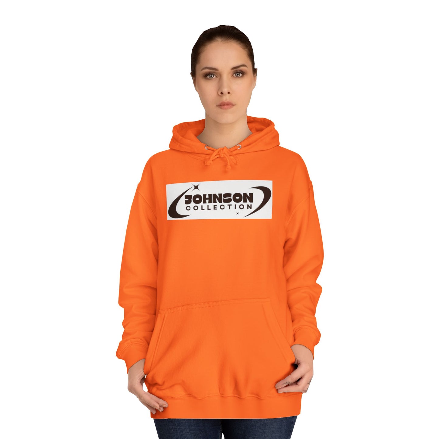 Unisex College Hoodie - Johnson Collection - Stylish and Comfortable