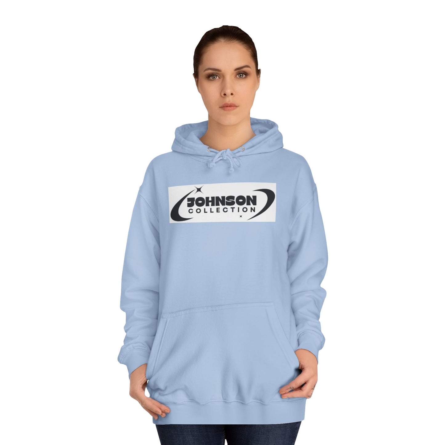 Unisex College Hoodie - Johnson Collection - Stylish and Comfortable