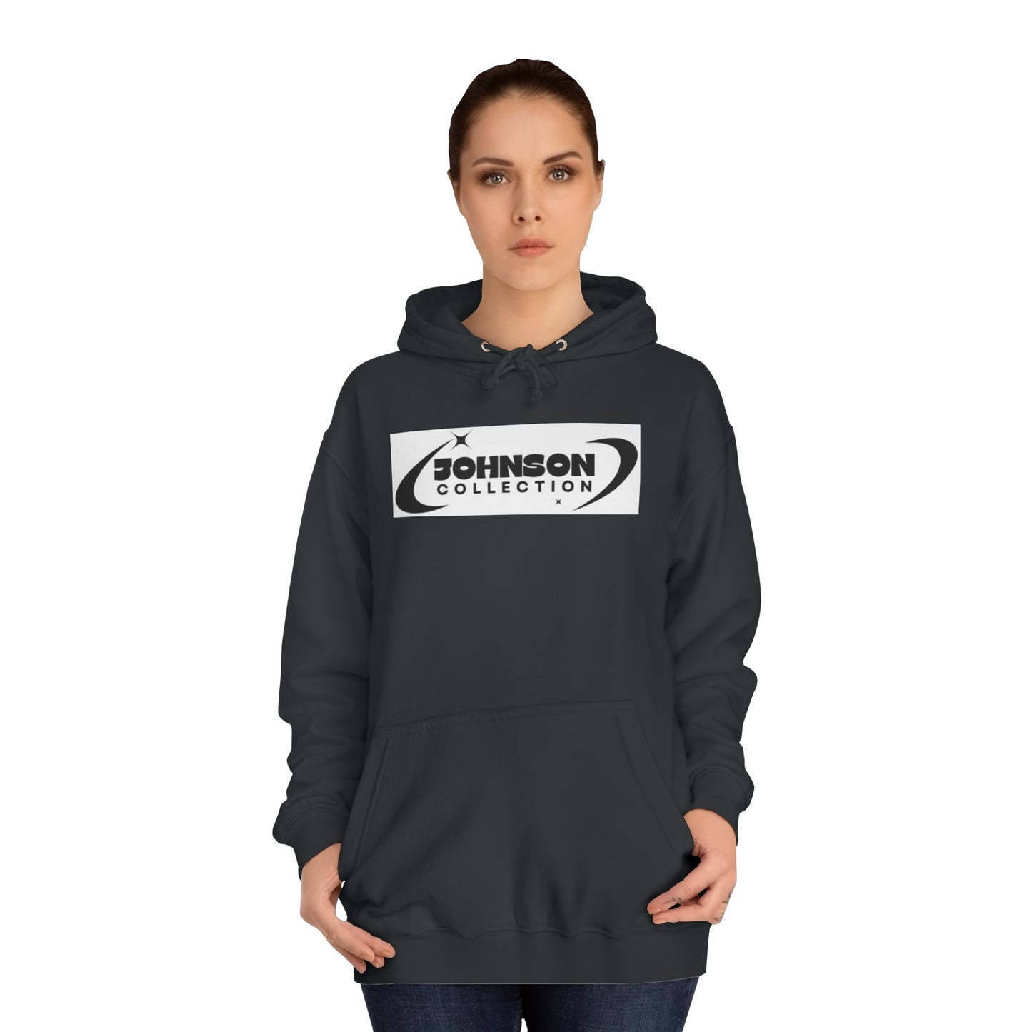 Unisex College Hoodie - Johnson Collection - Stylish and Comfortable