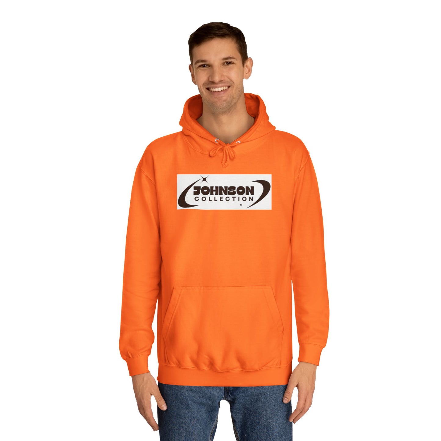 Unisex College Hoodie - Johnson Collection - Stylish and Comfortable