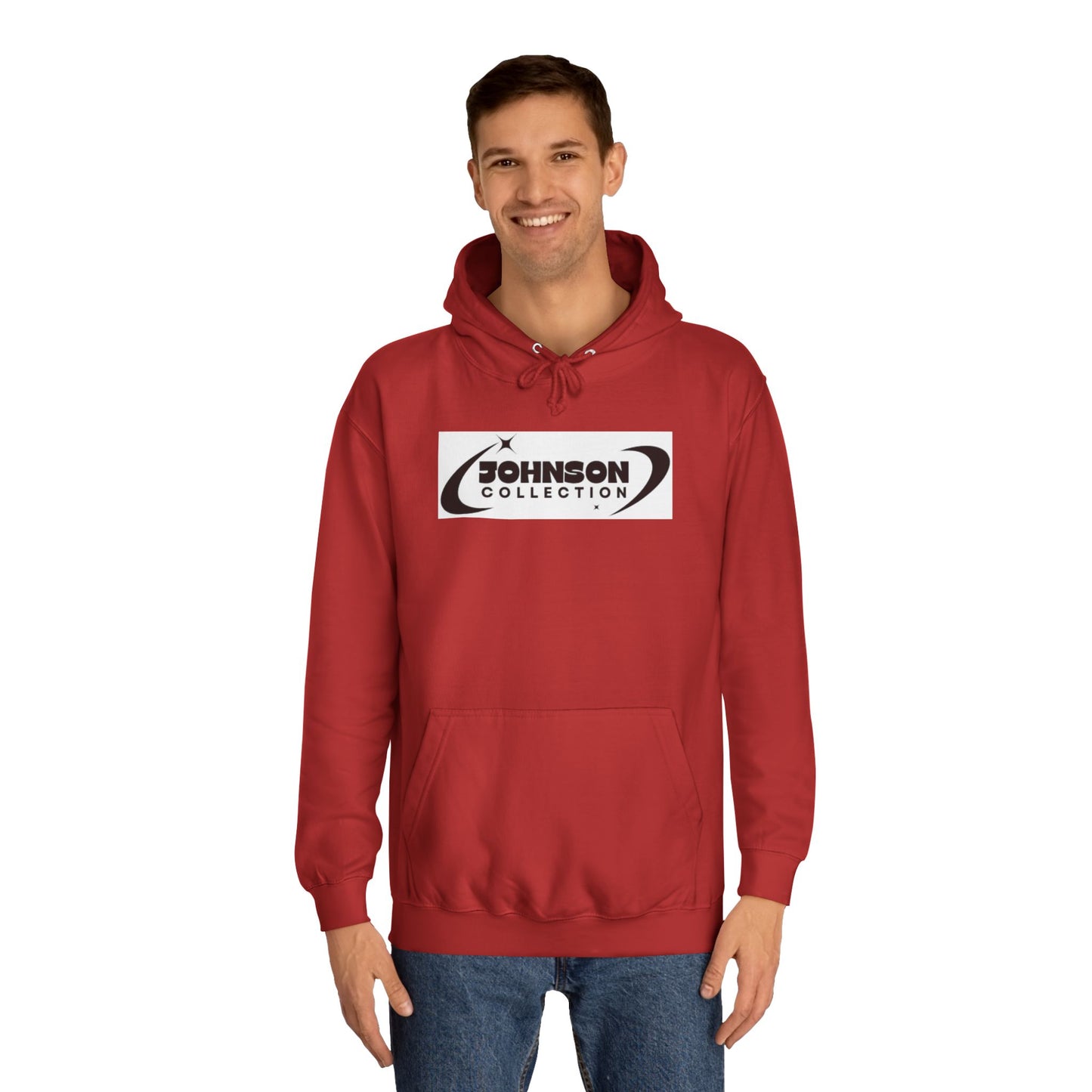 Unisex College Hoodie - Johnson Collection - Stylish and Comfortable