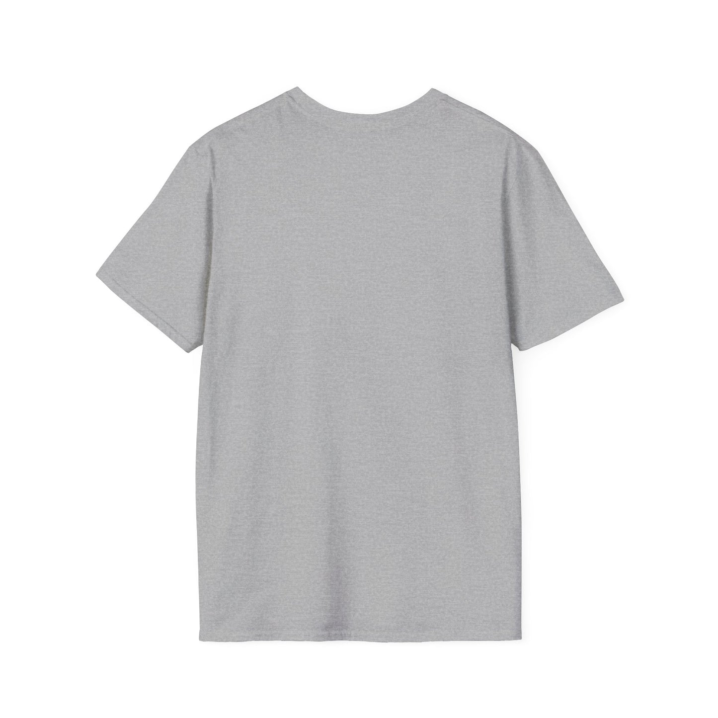 Artistic Dog Print Unisex Softstyle T-Shirt - Casual Style for Animal Lovers