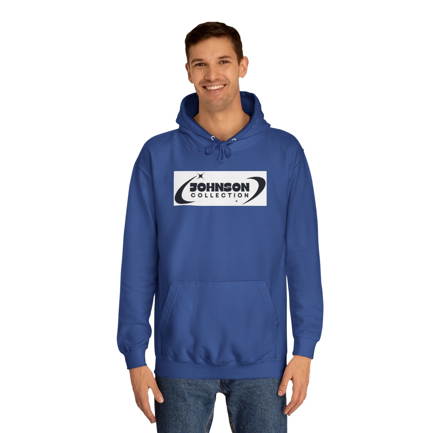 Unisex College Hoodie - Johnson Collection - Stylish and Comfortable