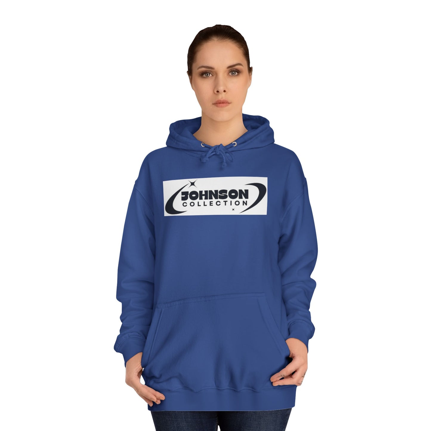 Unisex College Hoodie - Johnson Collection - Stylish and Comfortable