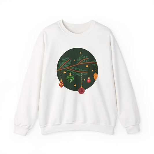 Holiday Ornaments Unisex Heavy Blend™ Crewneck Sweatshirt