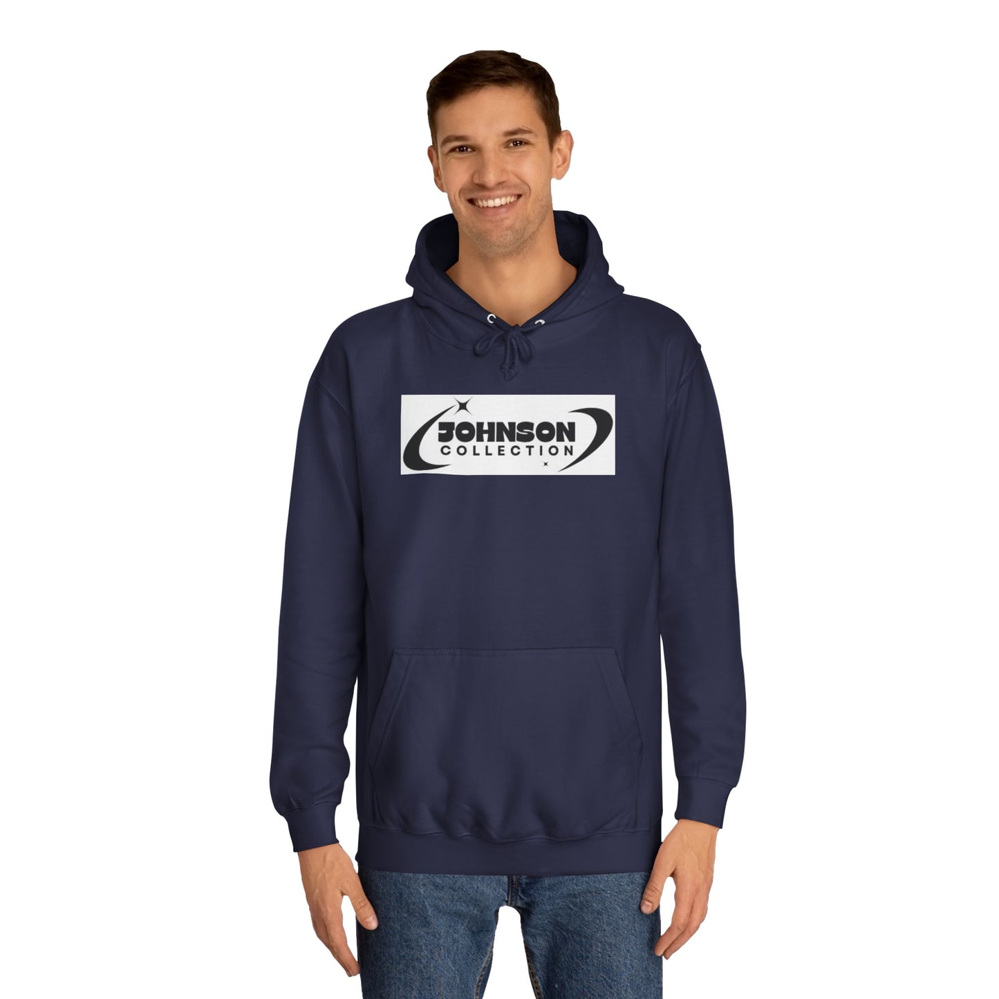 Unisex College Hoodie - Johnson Collection - Stylish and Comfortable
