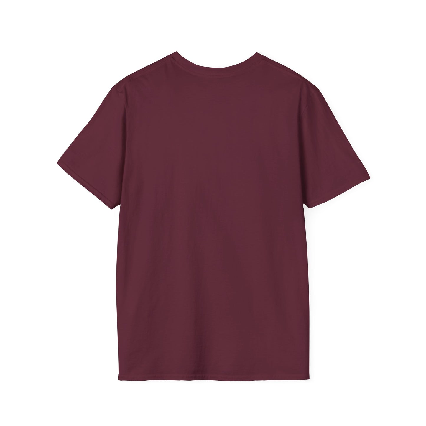 Artistic Dog Print Unisex Softstyle T-Shirt - Casual Style for Animal Lovers